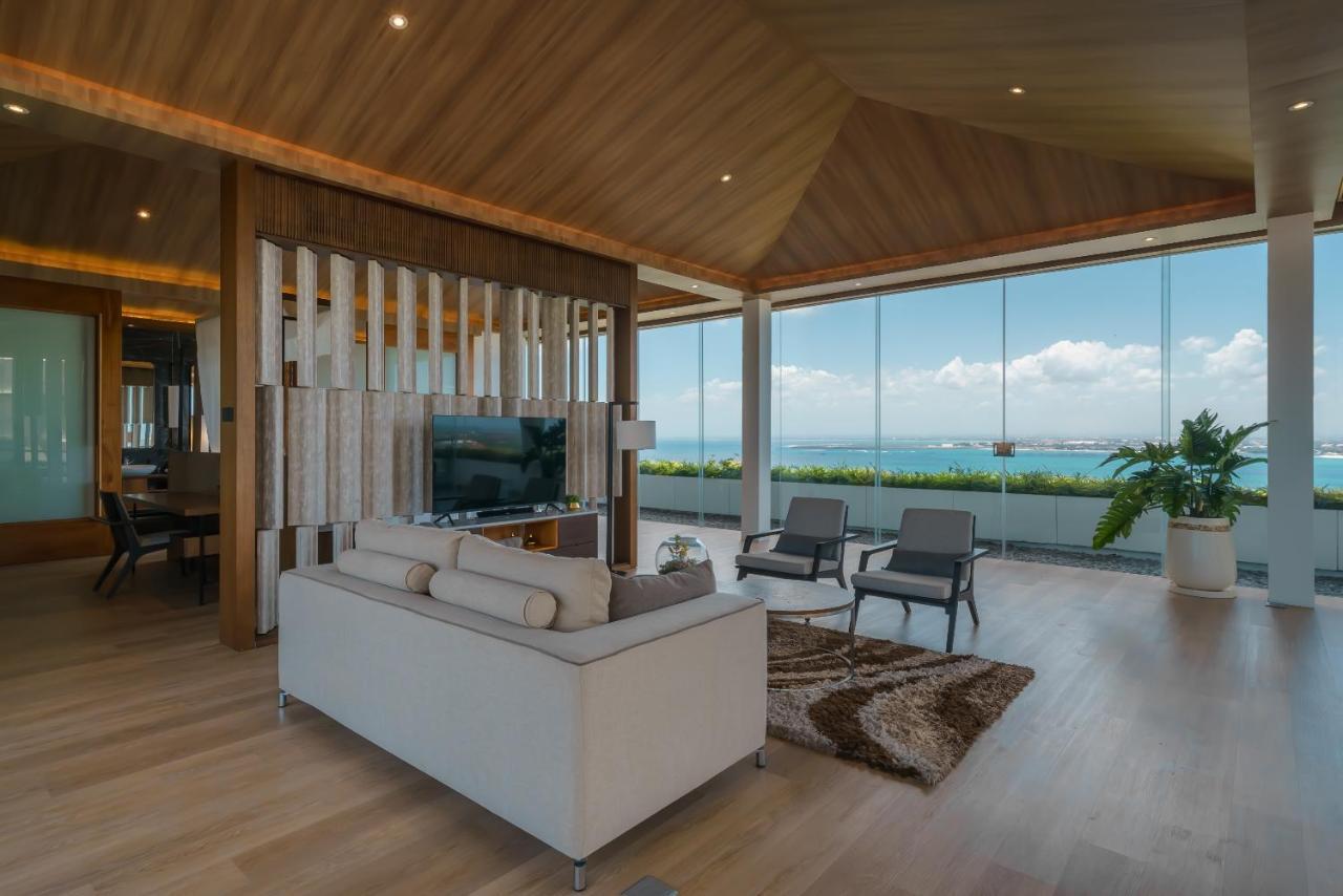 Beyond The Sea - Luxe Sea View Villa In Jimbaran Kültér fotó