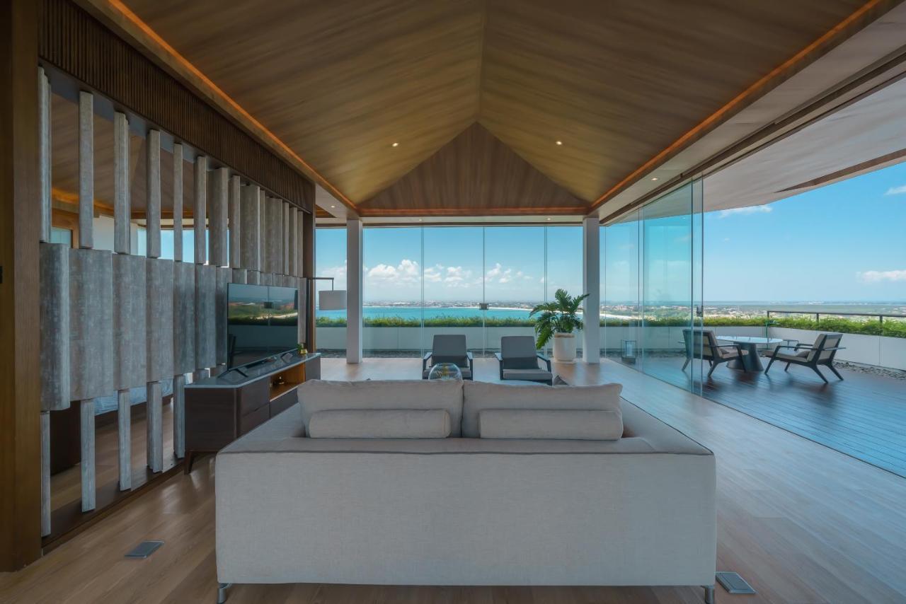 Beyond The Sea - Luxe Sea View Villa In Jimbaran Kültér fotó
