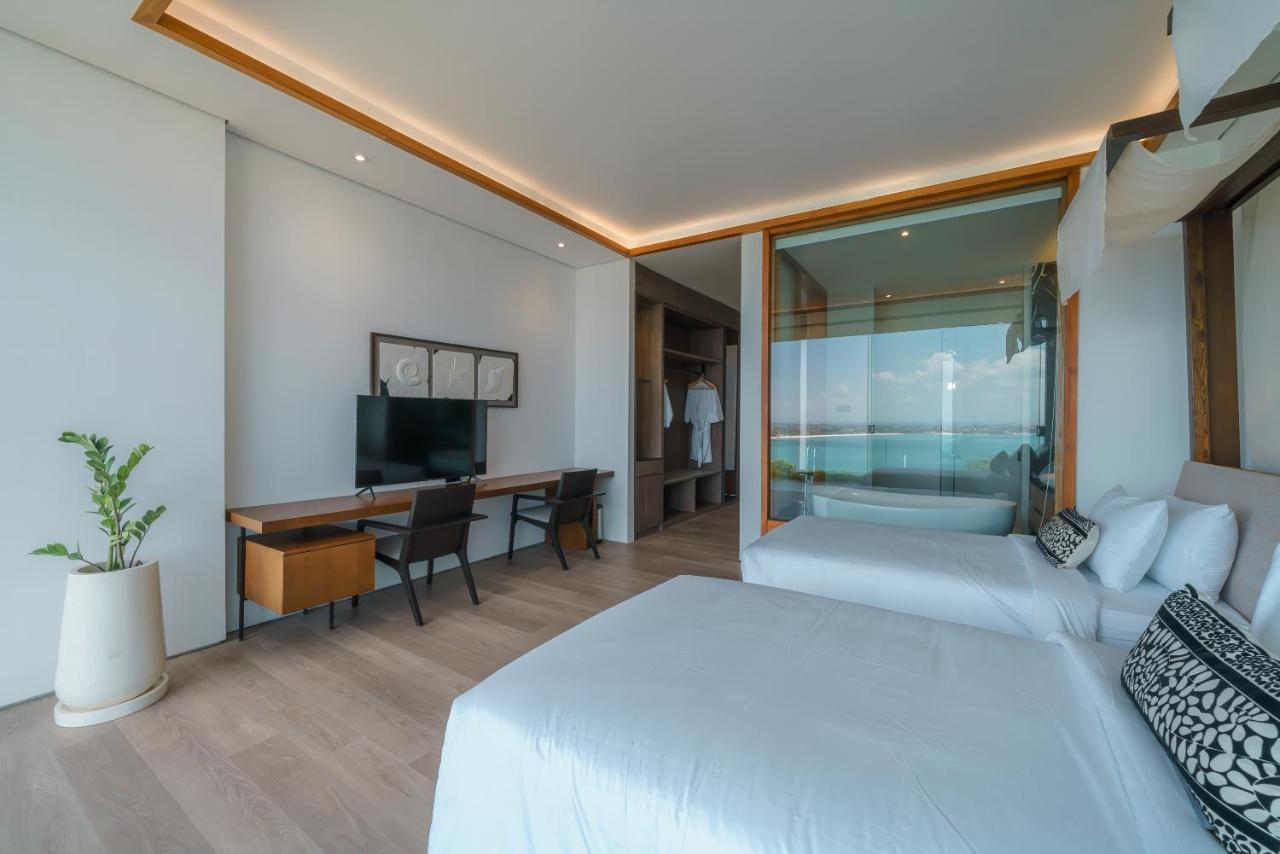 Beyond The Sea - Luxe Sea View Villa In Jimbaran Kültér fotó