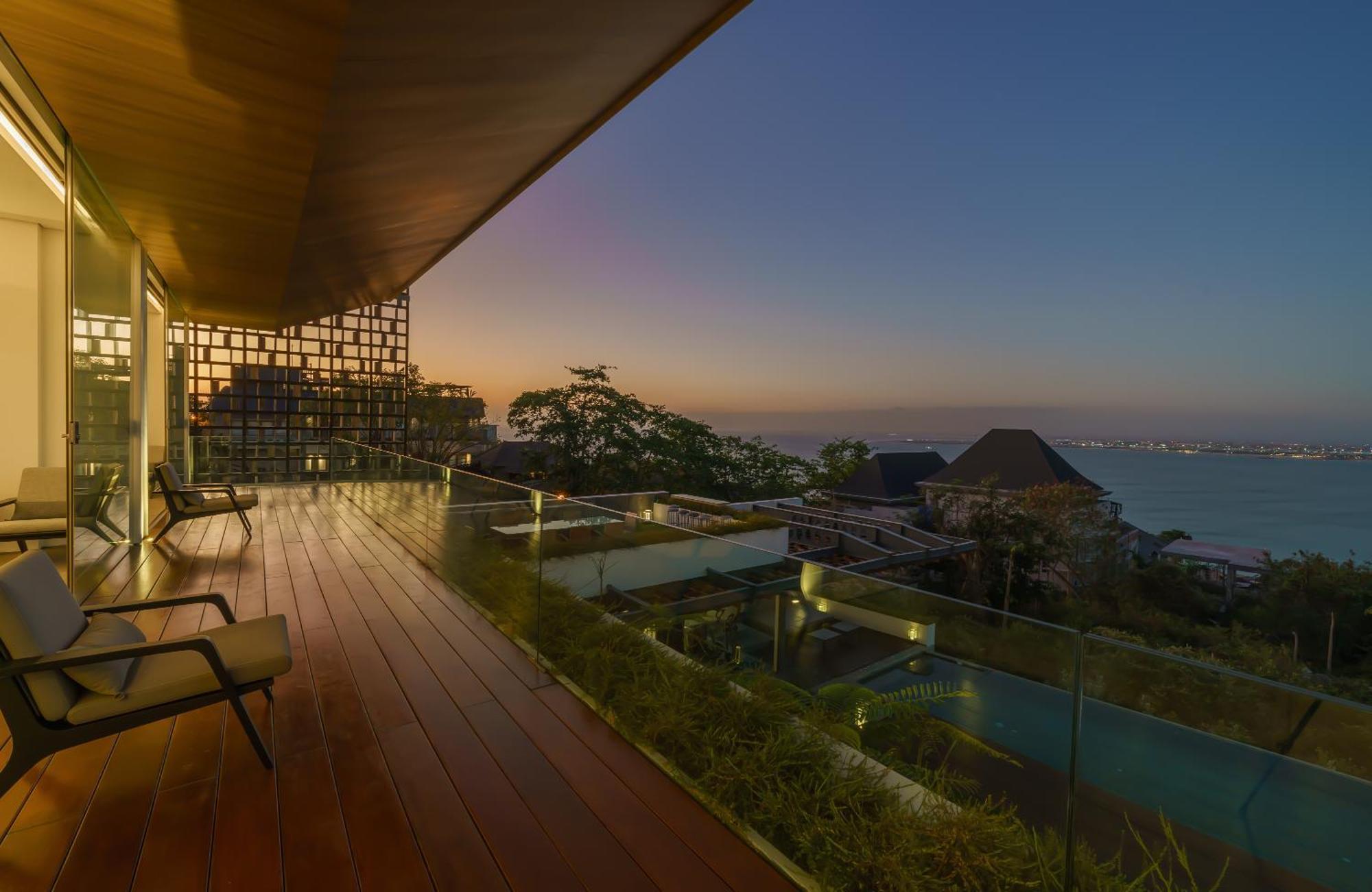 Beyond The Sea - Luxe Sea View Villa In Jimbaran Kültér fotó