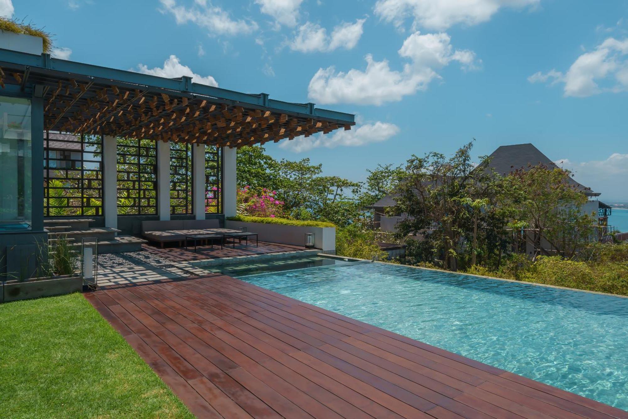 Beyond The Sea - Luxe Sea View Villa In Jimbaran Kültér fotó