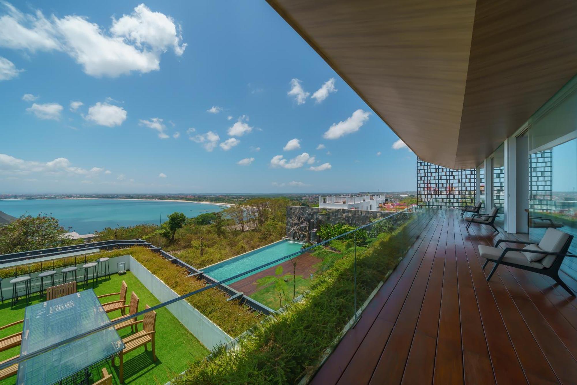 Beyond The Sea - Luxe Sea View Villa In Jimbaran Kültér fotó