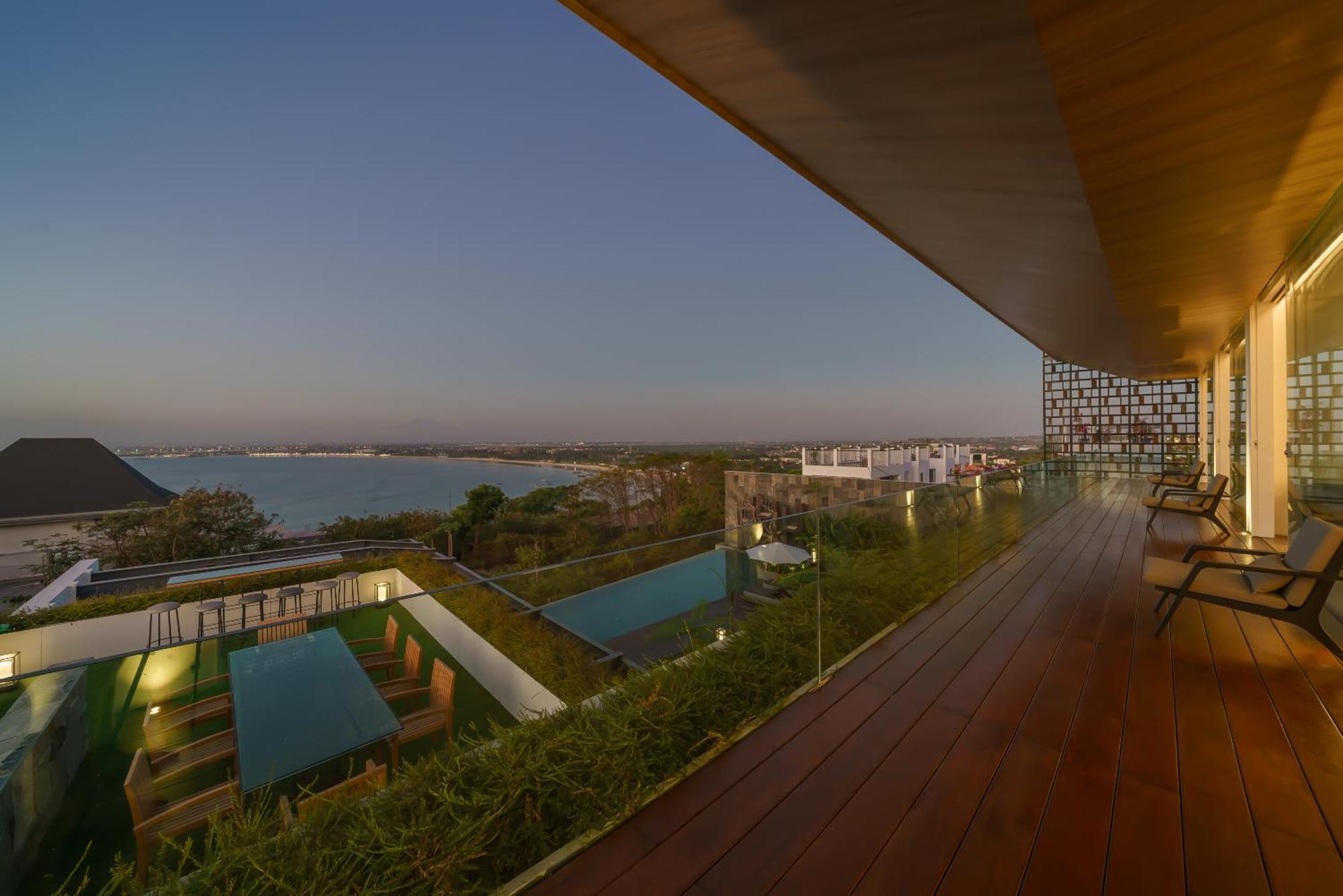 Beyond The Sea - Luxe Sea View Villa In Jimbaran Kültér fotó