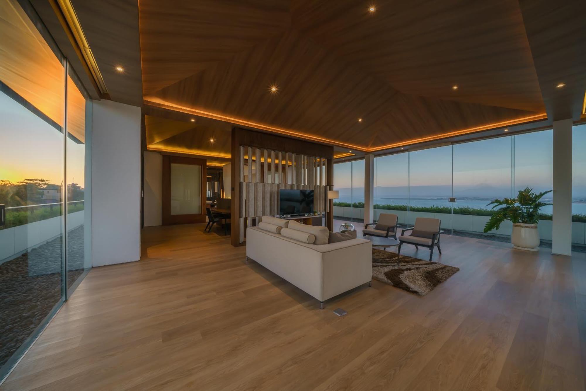 Beyond The Sea - Luxe Sea View Villa In Jimbaran Kültér fotó