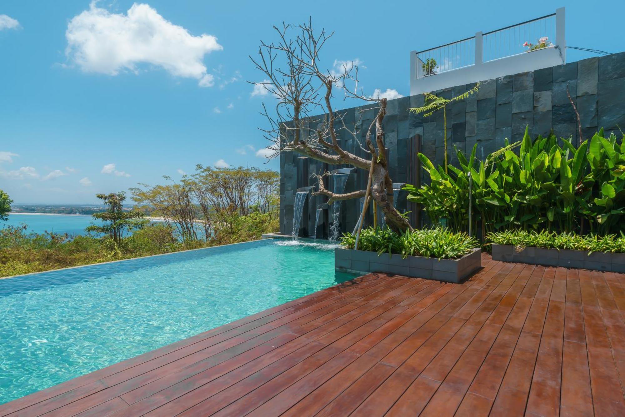 Beyond The Sea - Luxe Sea View Villa In Jimbaran Kültér fotó