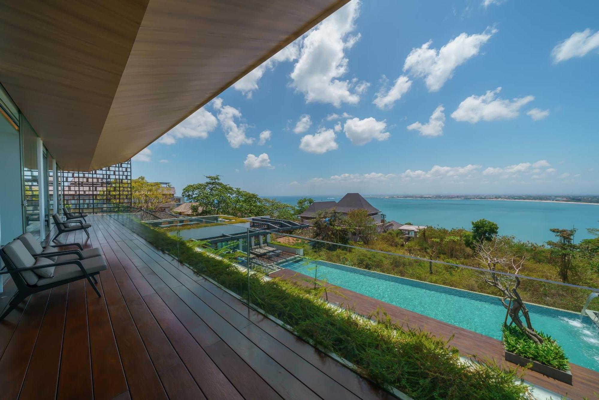 Beyond The Sea - Luxe Sea View Villa In Jimbaran Kültér fotó