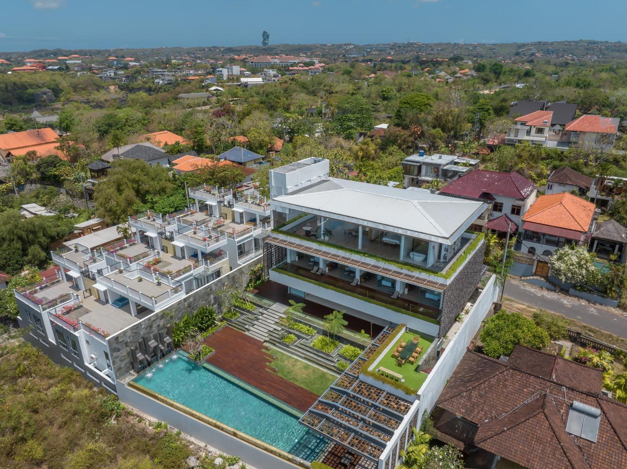 Beyond The Sea - Luxe Sea View Villa In Jimbaran Kültér fotó
