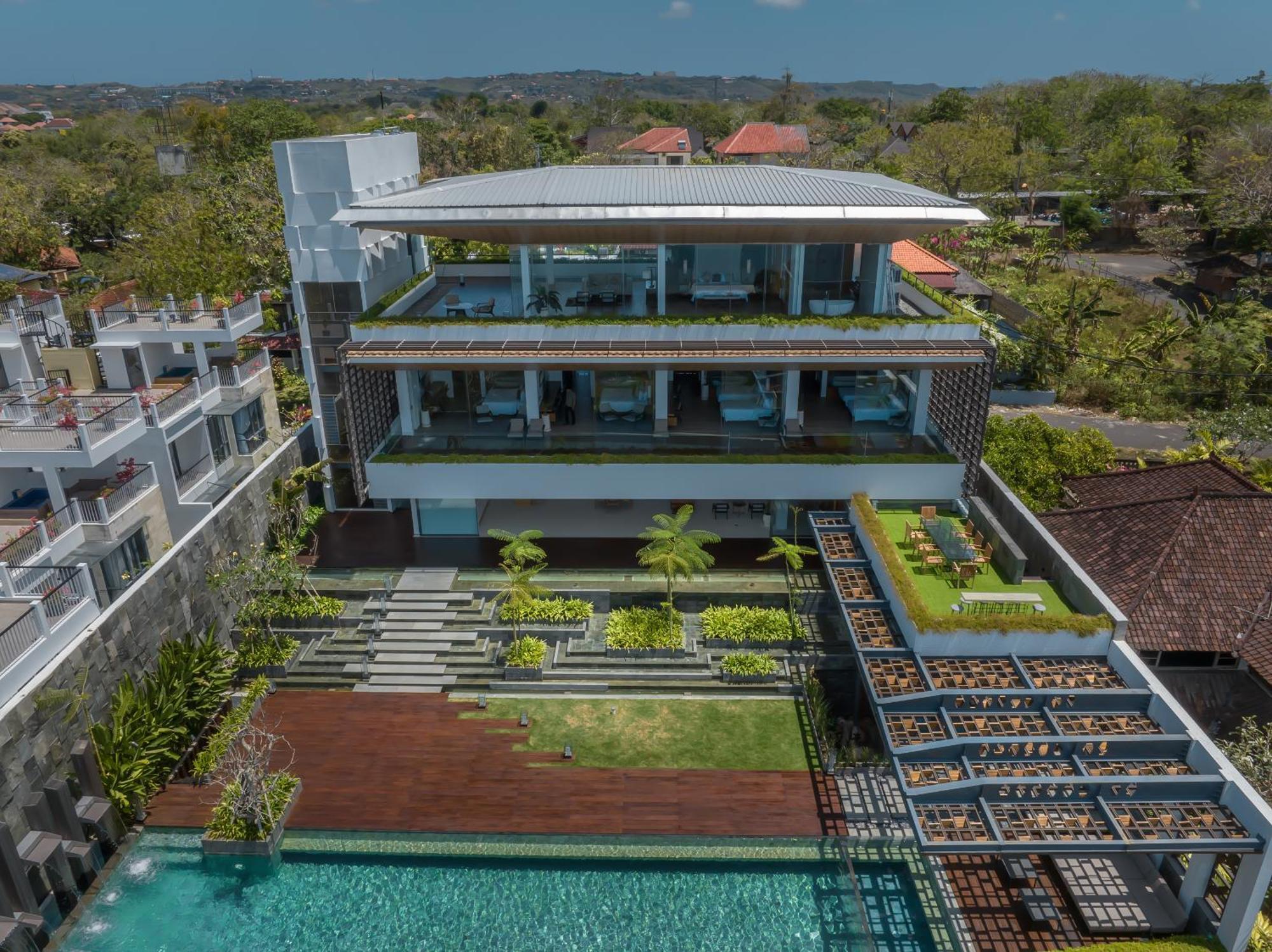 Beyond The Sea - Luxe Sea View Villa In Jimbaran Kültér fotó
