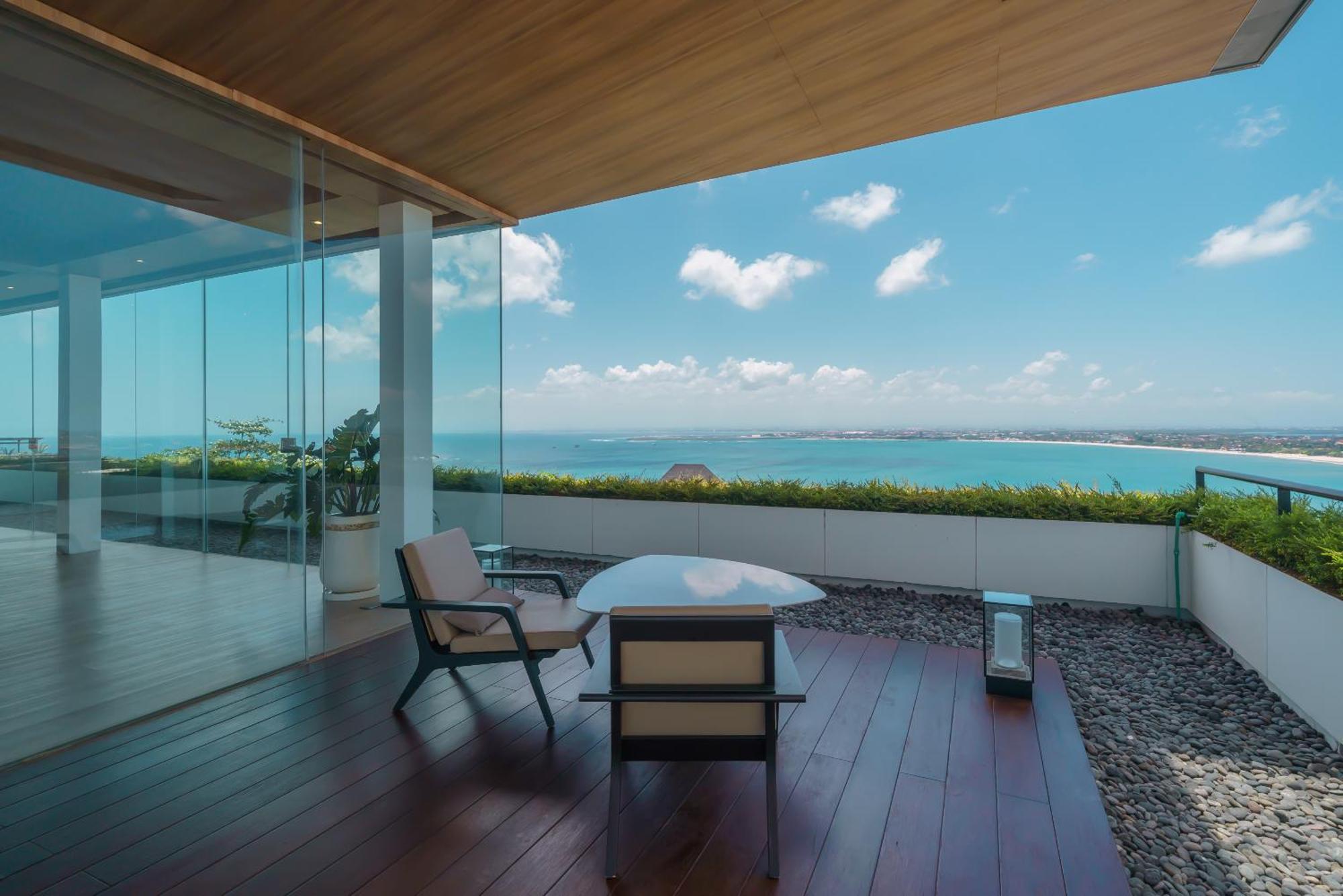 Beyond The Sea - Luxe Sea View Villa In Jimbaran Kültér fotó